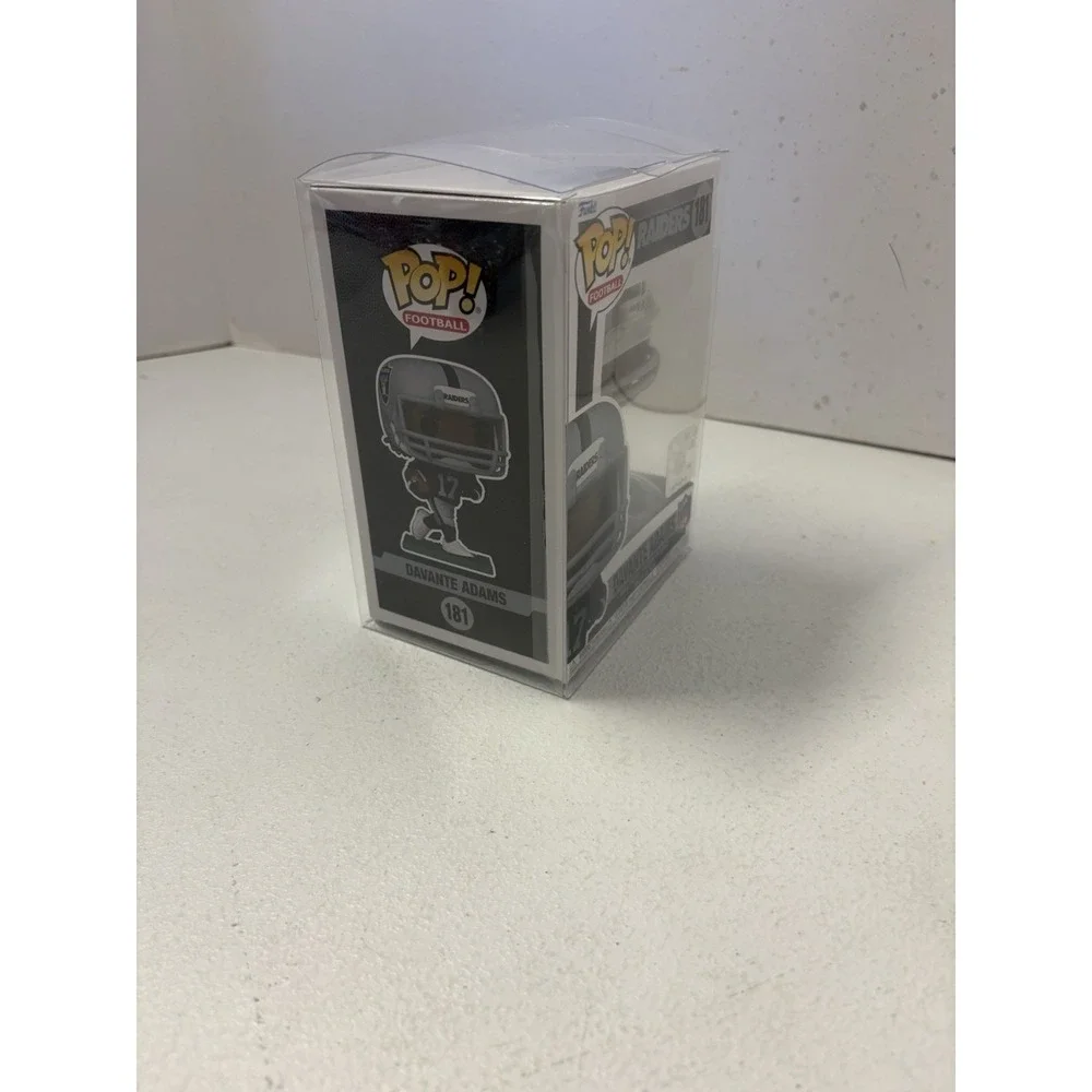 Funko‎ Pop NFL Las Vegas Raiders Davante Adams Figure # 181 w/ Protector